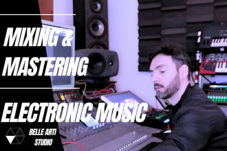 mix and master your house, techno or edm track