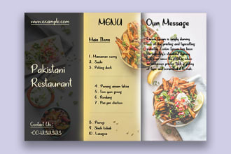 design a unique brochure, leaflet or booklet