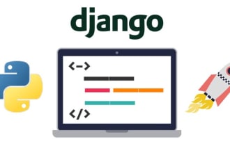 build a python django website or application