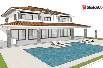 design or do any 3d model in sketchup, rhinoceros or revit