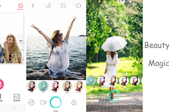 beauty camera android app ask for link