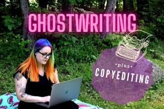 ghostwrite or rewrite your fiction short story