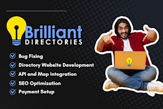 setup and customize brilliant directories website and upload content