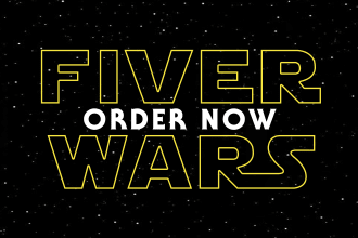 create a star wars inspired logo