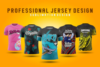 design sublimation jersey or uniform