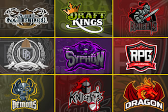 create a professional fantasy, rpg, medieval and rustic logo