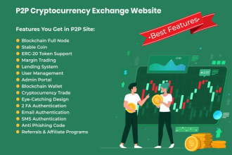 build a custom p2p crypto exchange platform
