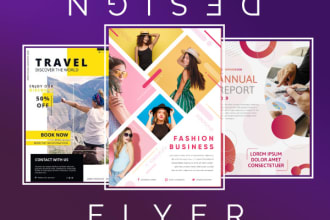 design attracting flyers brochures and posters