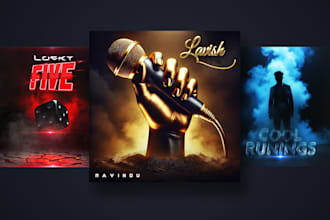 design unique music cover art