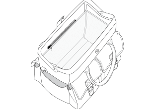 draw technical flats for any kind of bags