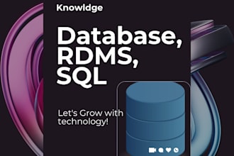 design, optimize and manage your mysql database