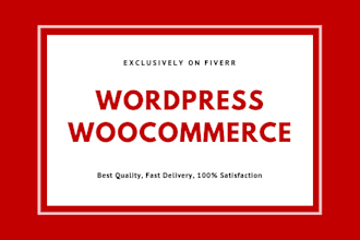 do wordpress and woocommerce website