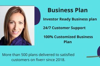 create a complete business plan