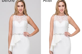 do retouching such as natural looking