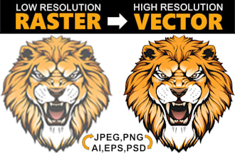 convert logo to vector file, vectorize image, image tracing