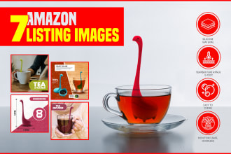 design amazon product listing images
