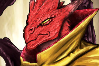 draw your dnd character portrait
