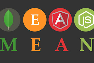 create nodejs and angular web app
