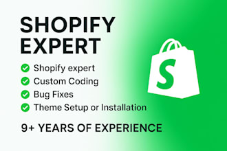do shopify custom coding or shopify theme customization