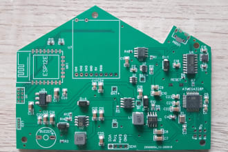 design circuit and pcb layout on kicad or easyeda