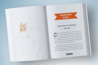 book formatting amazon KDP, design typesetting, kindle ebook