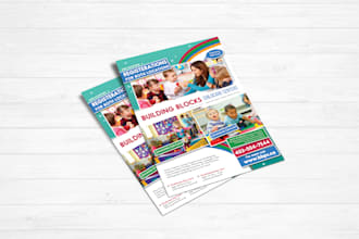 design a modern flyer