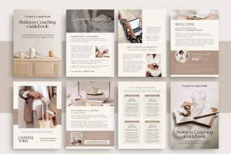 design a professional lead magnet, ebook or  workbook