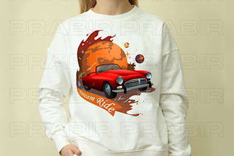 draw a unique t shirt design for you