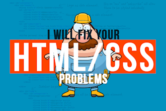 fix any HTML, css, Wordpress or website related problems