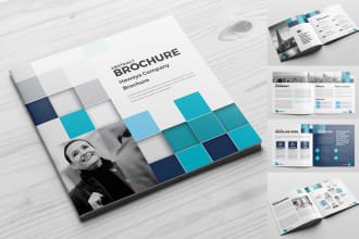 creative company profile, brochure, catalog, flyer, etc