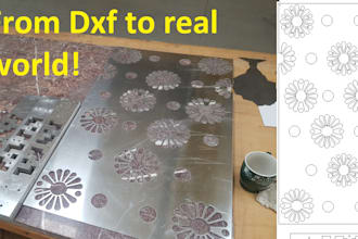 draw, convert, create dxf dwg files for cnc router