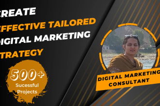 create e commerce digital marketing strategy action plan