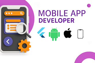 develop cross platform flutter apps for ios and android