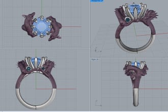 create 3d models of jewelry for special you