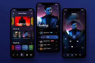 make music player app for you in minimum price