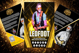 design artist epk, music one sheet, media kit