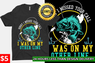 do create typography t shirt design for any marketplace