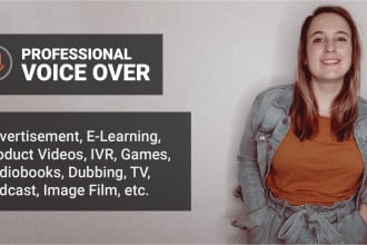 record female german voice over for your projects