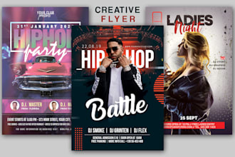 design a flyer for any type of business within 8 hours