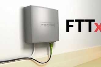 support with design and configuration of fttx network gpon