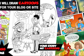draw cartoon for your blog or site