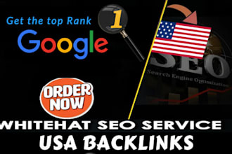manually create high authority USA backlinks using do follow SEO link building