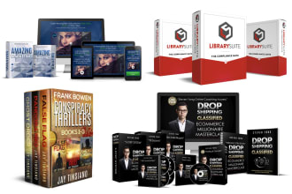 design online course mockup, digital product ecourse bundle