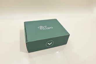 design a premium packaging box with dieline and print ready files and 3d