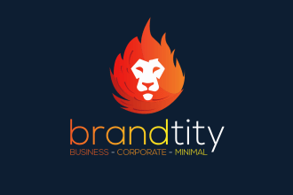 design your minimal brand logo