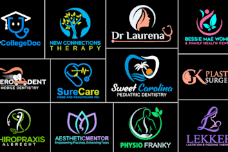 do pharmacy medical healthcare spa clinic and dental logo