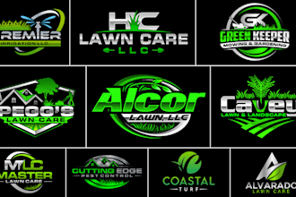 do lawn care agriculture landscape garden eco organic farm logo