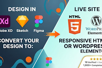 convert figma or PSD to wordpress with ai development