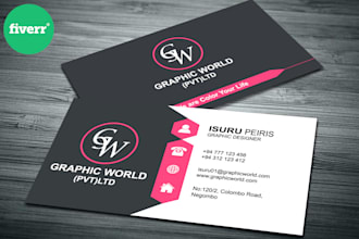 create custom business card design