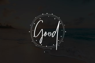 do luxurious signature and hand drawn logo for you